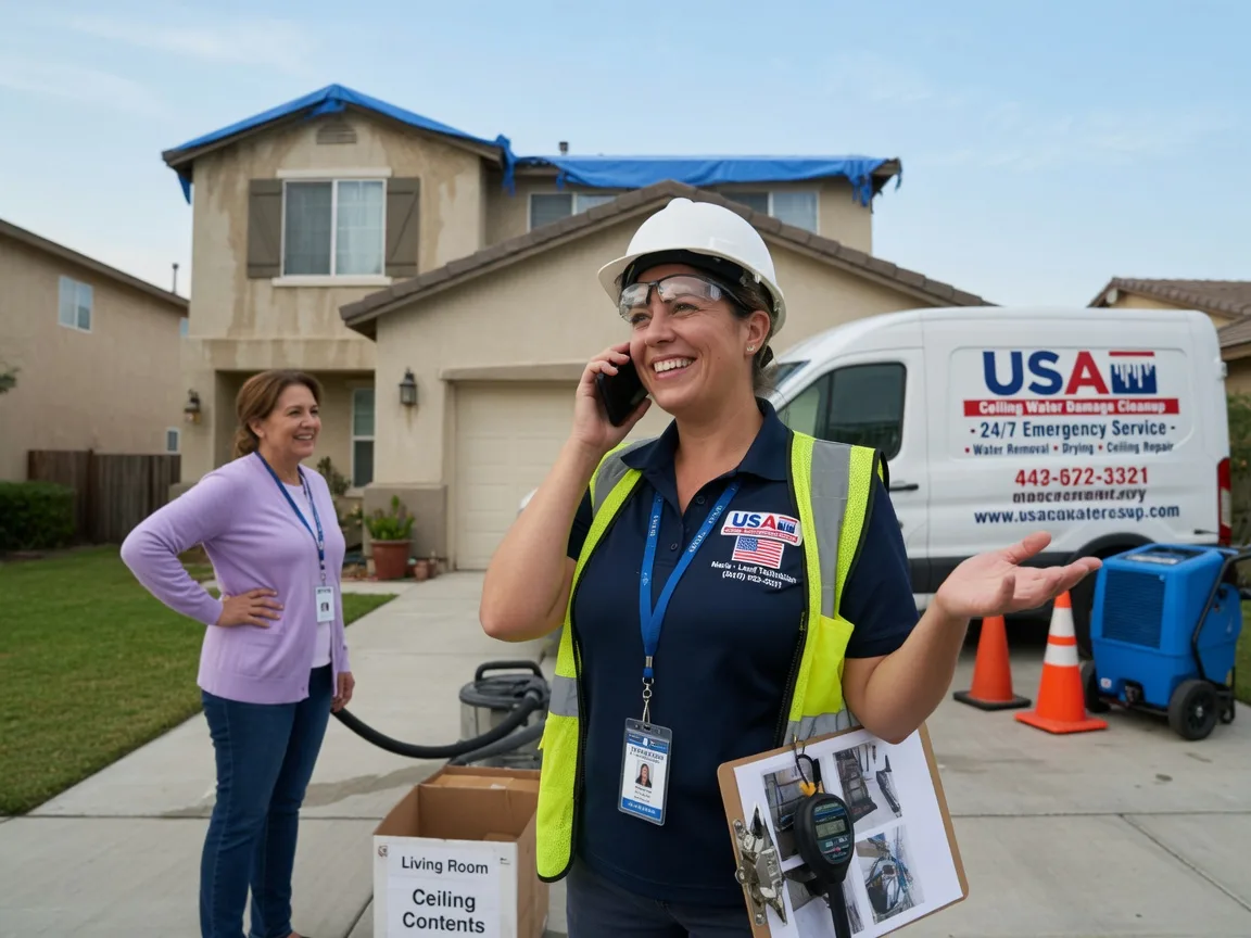 Ceiling Water Damage Restoration Hitchita, OK FAQs